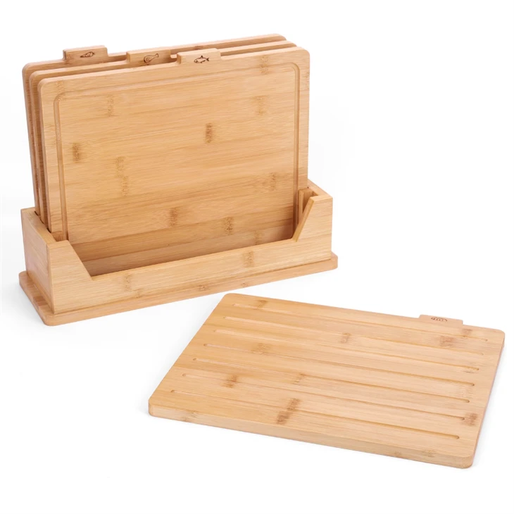 Bamboo Cutting Board Set