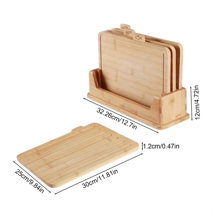 Bamboo Cutting Board Set best