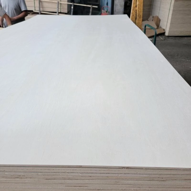 Bleached Poplar Plywood factory