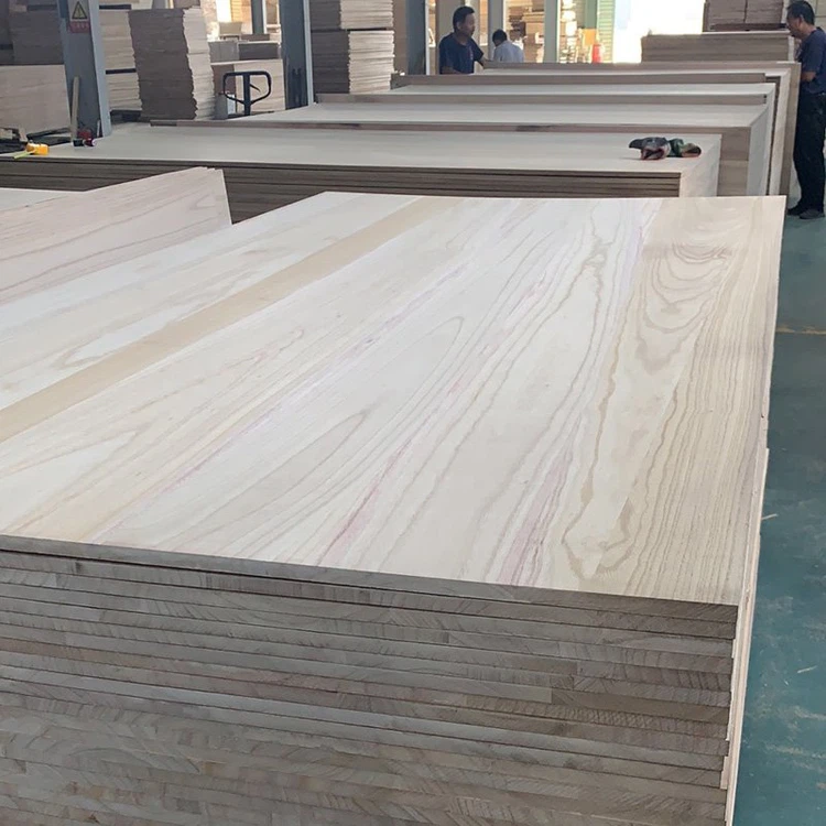 Paulownia Edge Glued Boards Paulownia Edge Glued Boards